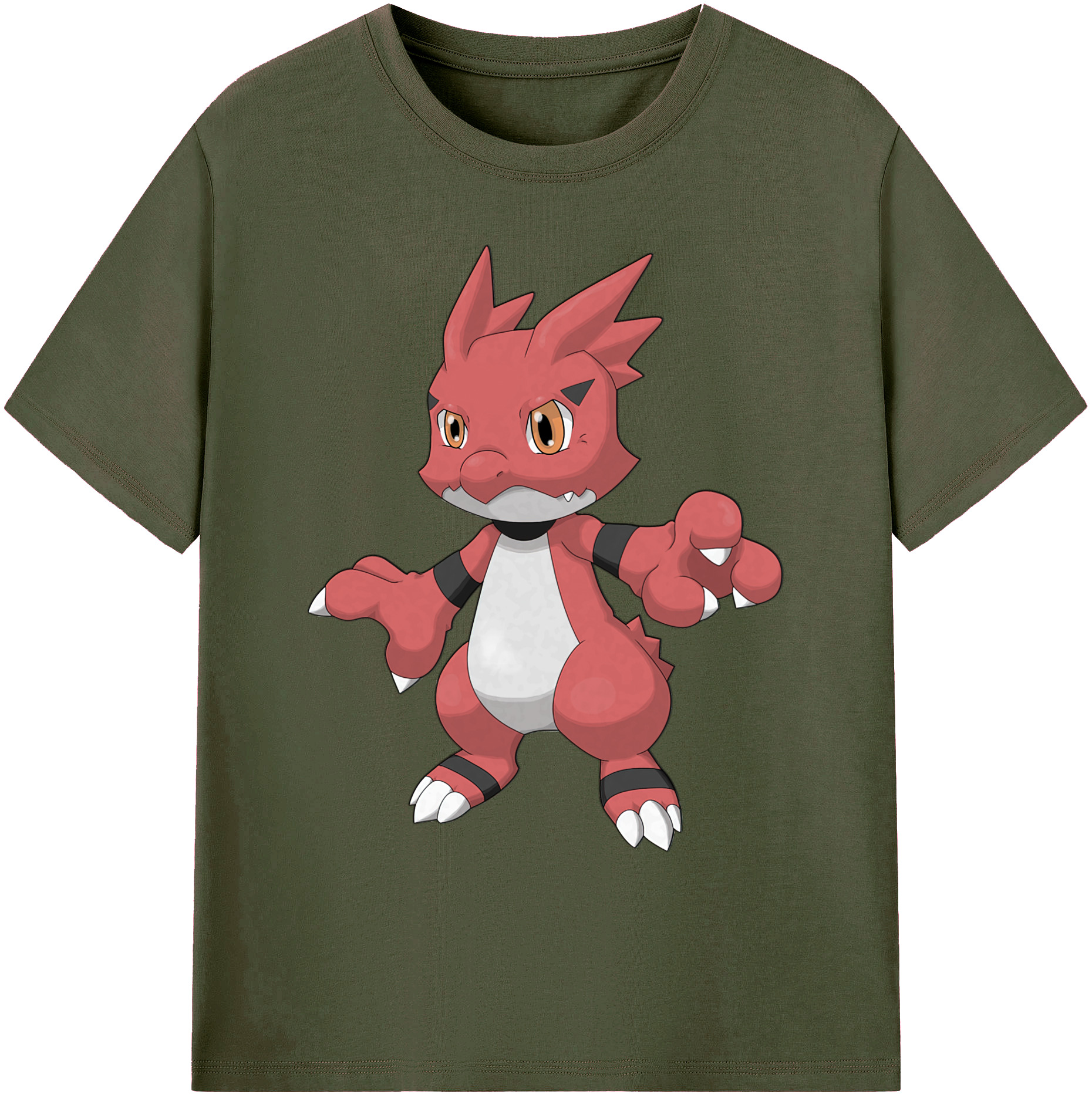 （画像用） Digimon デジタルモンスター/デジモン 綿100％ メンズ半袖Tシャツ｜肌触りやわらか＆通気性